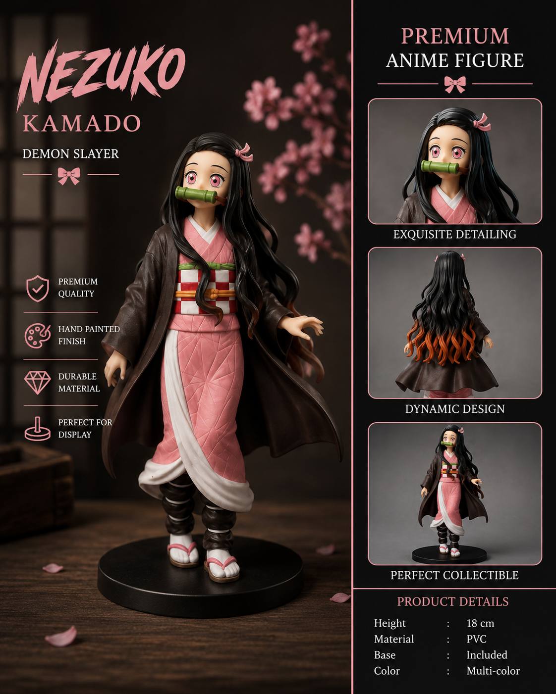 Nezuko Kamado ( 18cm figure )