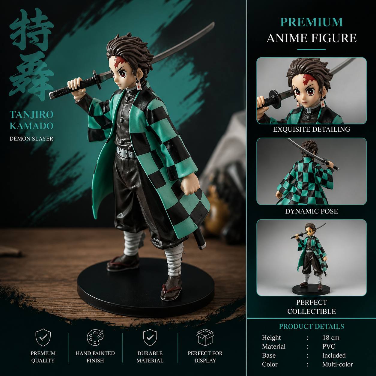 Tanjiro Kamado ( 18cm Figure )